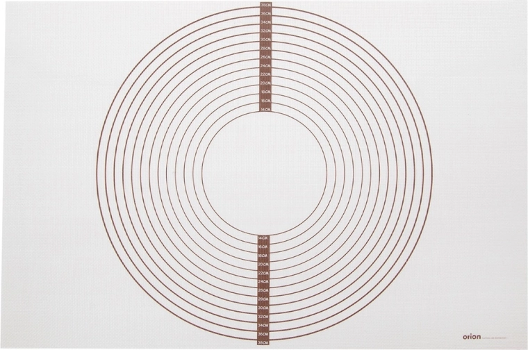 Siliconen bak- en uitrolmat 60 × 40 cm