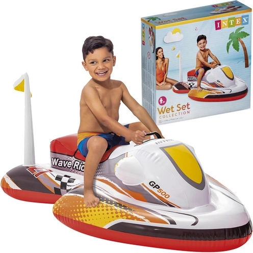 Opblaasbare waterscooter voor kinderen INTEX Wave Rider GP500