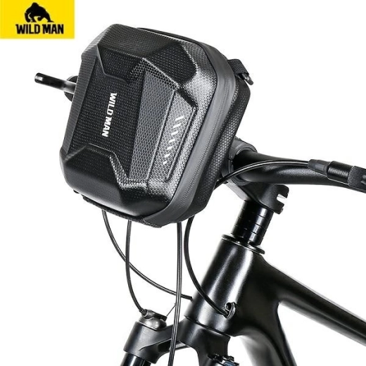 Wildman E18 fietsstuurtas 3 l zwart