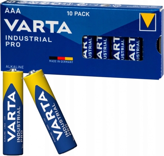 Alkalinebatterijen AAA Industrial Pro – 10 stuks
