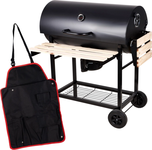 Trommelbarbecue CURRON BigBend GM2020 met hoes