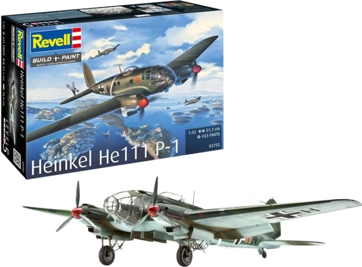 Plastic model Revell Heinkel He 111P-1 op schaal 1:32