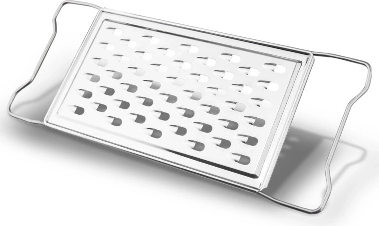 RVS platte grove rasp 27,5 × 11 cm