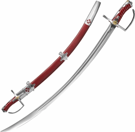 Cold Steel Polish Saber – verzamelbare sabel met leren schede