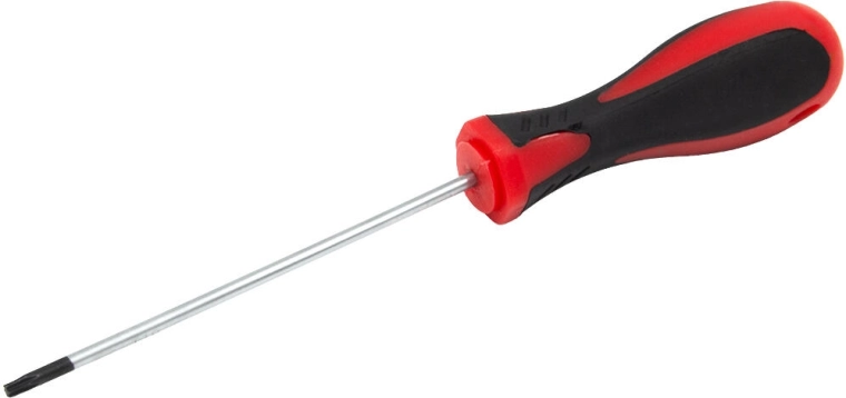 TORX T10-schroevendraaier van S2-staal met magnetische punt