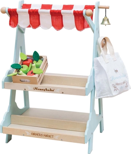 Houten verkoopkraam voor winkeltje spelen Le Toy Van