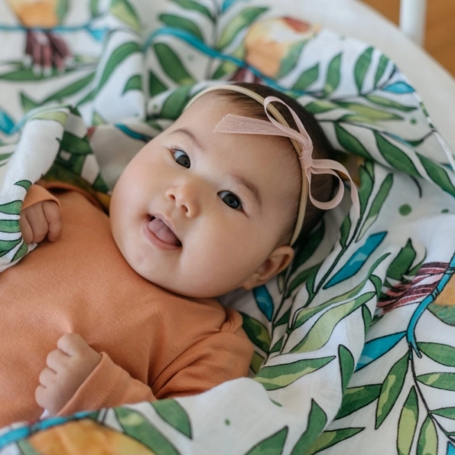 Tommy Lise mousseline doek van biokatoen Airy Grace 120 x 120 cm