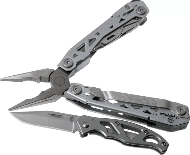 Gerber Suspension NXT en Paraframe Mini – set van multitool en zakmes (15 functies)