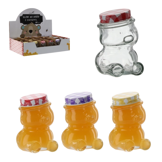 Berenpotje met schroefdeksel 80 ml