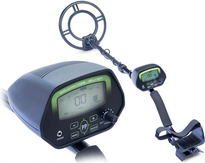 Metaaldetector Cobra Tector CT-1037 met LCD-display en waterdichte spoel