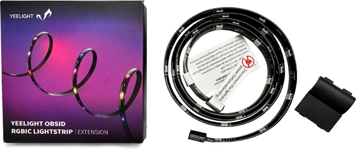Verlengstrip voor Yeelight Obsid RGBIC-ledstrip - 1 stuk