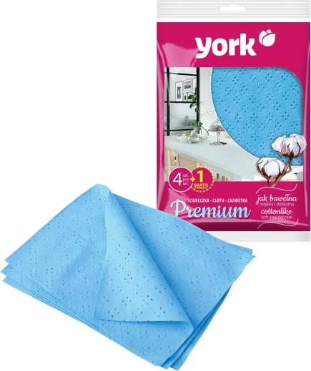 Premium viscose stofdoek 35 × 50 cm, 5 stuks