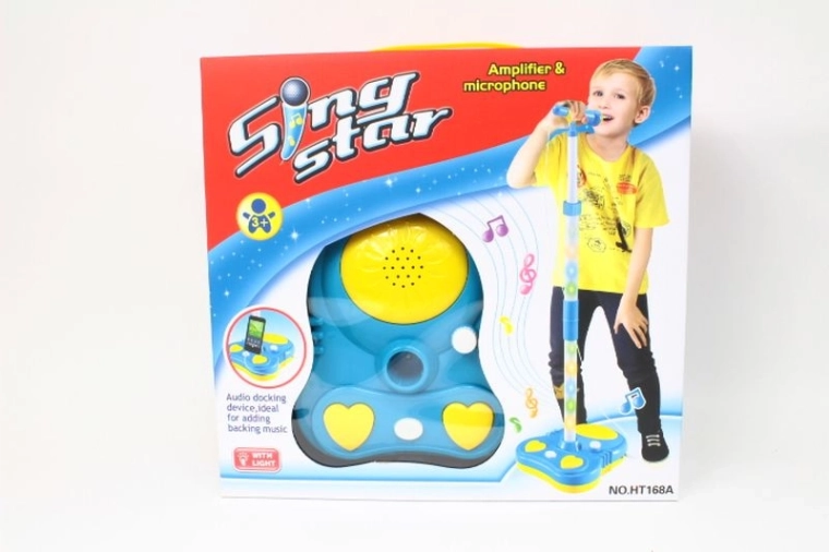 Tafelmicrofoon HT168A blauw