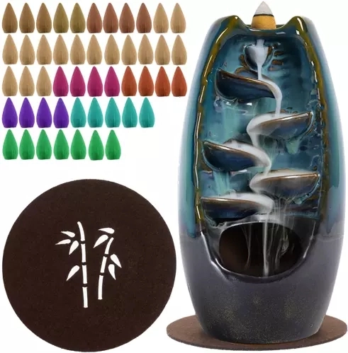 Keramische geurbrander voor kegels met terugstroming