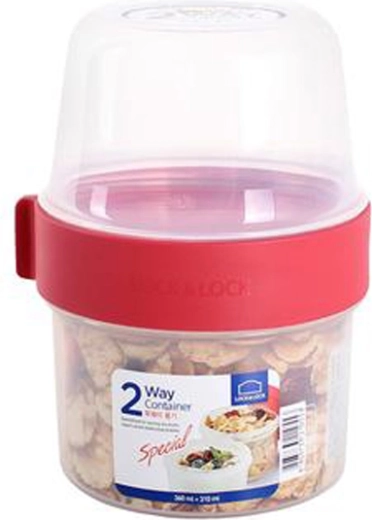 Lock&Lock 2-in-1 tweevaks voedseldoos 670 ml