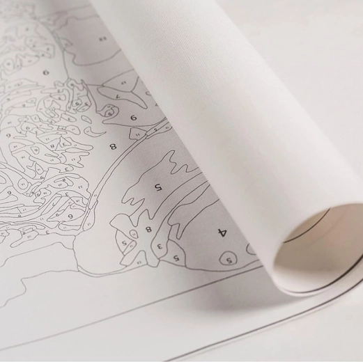 Schilderen op nummer met frame 30 × 30 cm voor kinderen