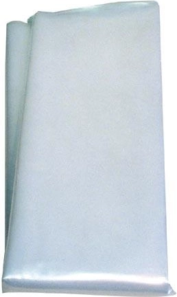 Bouw- en tuinzeil 5 × 6 m, transparant, 0,10 mm