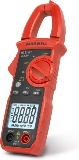 MAXWELL stroomtangmultimeter AC 400 A met automatische bereikselectie