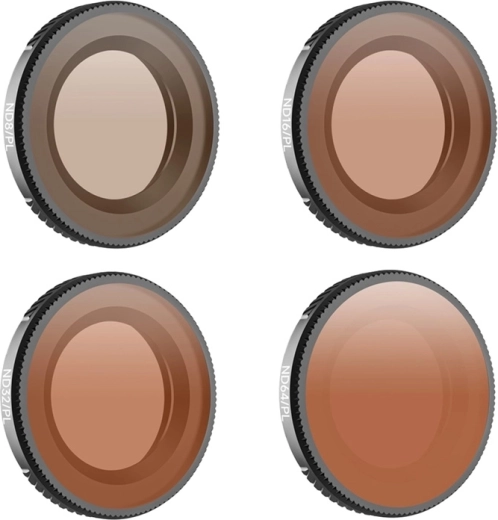 Sunnylife ND/PL-filterset (ND8, ND16, ND32, ND64) voor DJI Osmo Nano