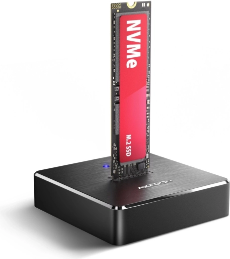 Axagon dockingstation usb-c 3.2 gen 2 voor m.2 nvme/sata ssd 10 gbps - 1 stuk