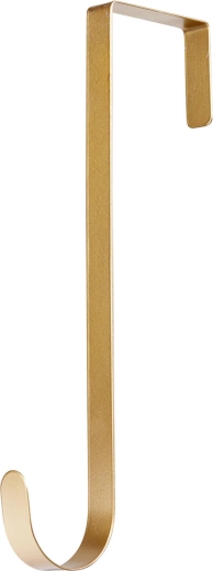 Gouden metalen kranshanger 30 cm
