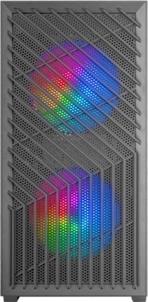 Computerbehuizing MARS MC‑Vortex mATX, 3× FRGB‑ventilator