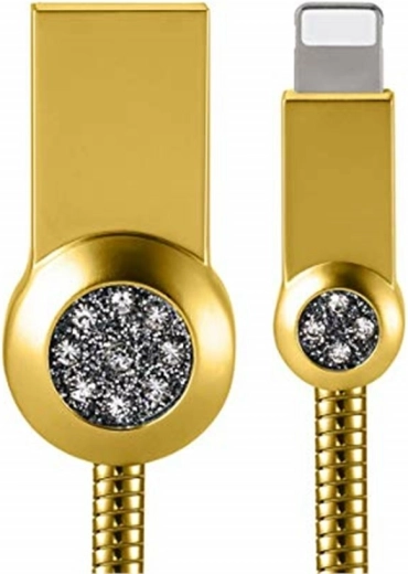 Remax RC-085i datakabel Lightning, goud