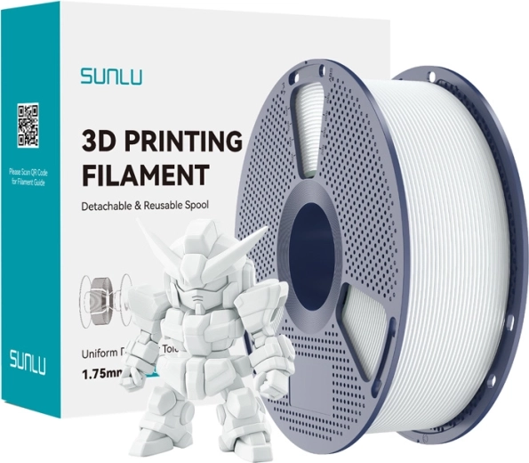 Sunlu PLA+ 2.0 keramisch filament voor 3D-printen 1,75 mm