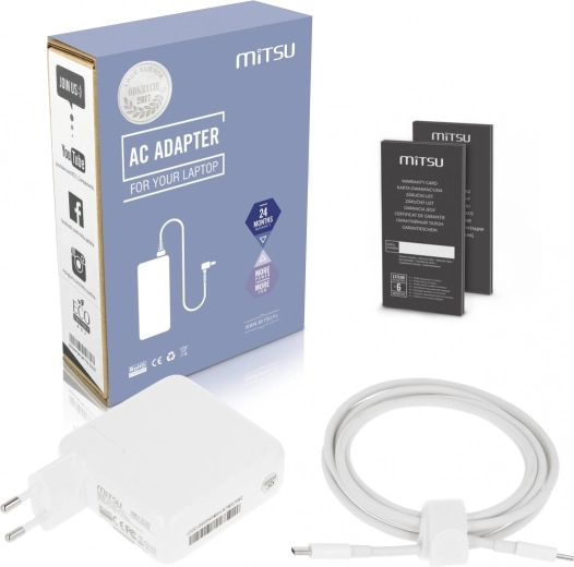 Mitsu USB‑C-voedingsadapter voor laptop 61 W (PD)