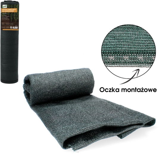 Schaduwdoek voor hekwerk donkergroen 1,5 × 10 m 135 g/m² 90%