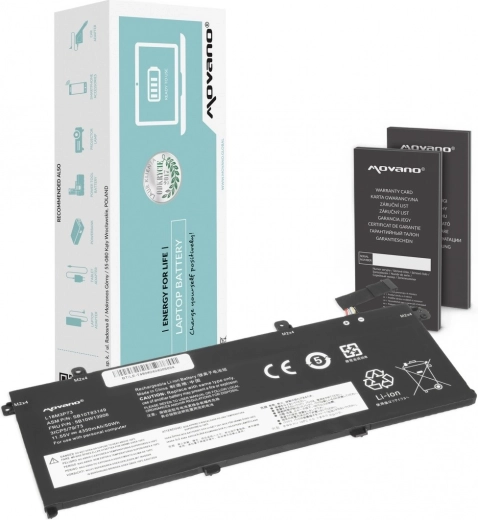 Movano batterij L18M3P73 voor Lenovo ThinkPad T490/T495/P43s/P14s 50 Wh