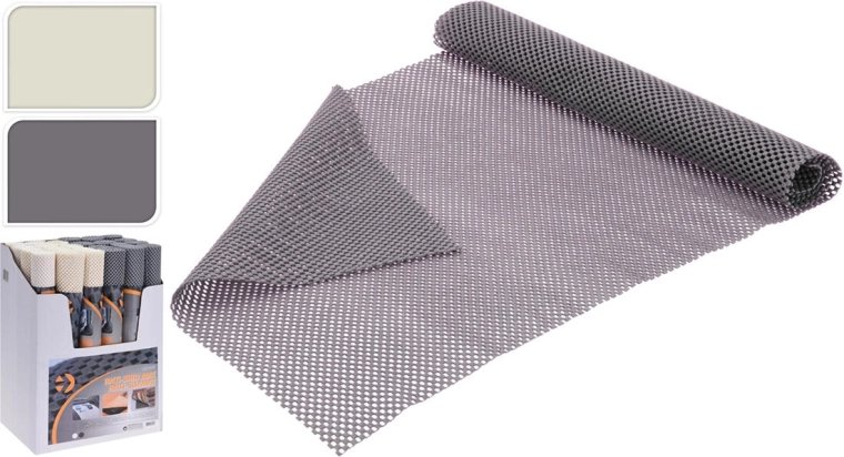 Antislipmat 125 × 45 cm van polyvinyl – mix van kleuren