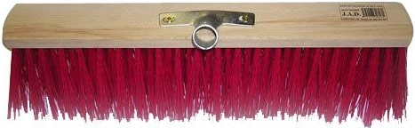 Straatbezem 40 × 6,5 cm met metalen huls