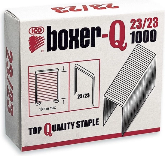 Nietjes 23/23, verzinkt, 1000 stuks