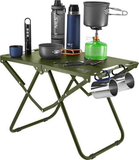 Opvouwbare kampeertafel Nils Camp NC3310 groen