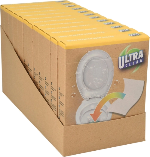 Zeepdoekjes voor WC-reiniging ULTRA CLEAN (10 stuks)