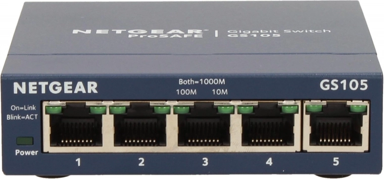 Netgear ProSAFE 5‑poorts gigabit switch GS105