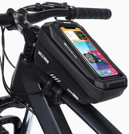 Frametas WILD MAN XS2 1 l met telefoonhouder, zwart