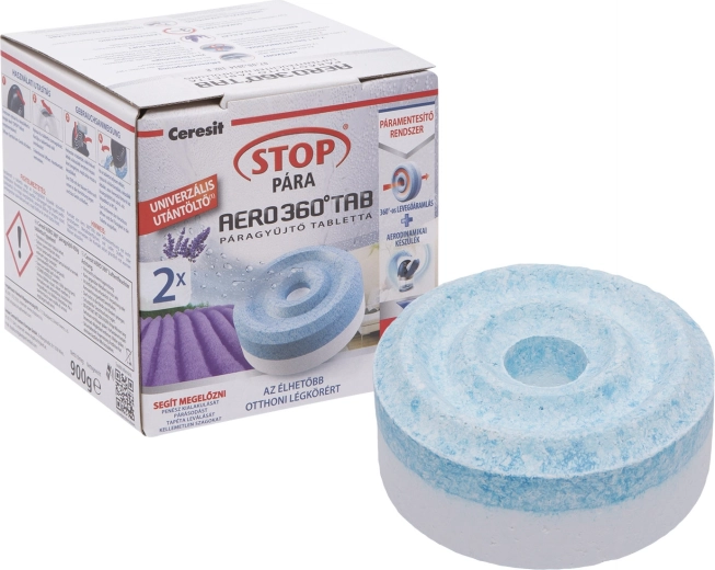 Navultabletten Ceresit Stop vocht Aero 360° lavendel, 2 stuks
