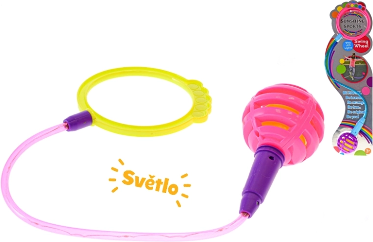 Oplichtend springspel Hip Hop 80 cm voor kinderen