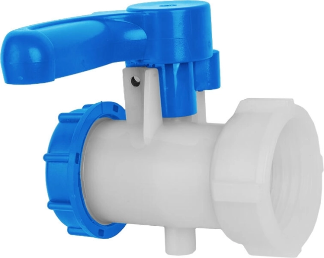 Ventiel voor IBC-containers S60x6 met inwendige en uitwendige schroefdraad