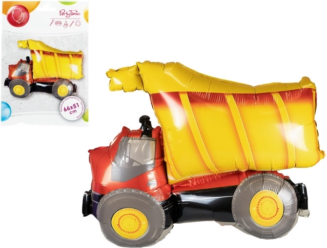 Folieballon in de vorm van een kipper