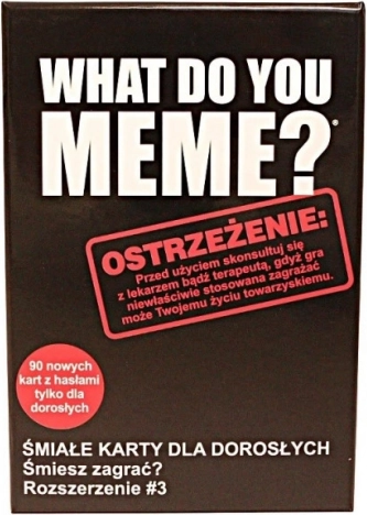 What Do You Meme? Extra Pakket Nr. 3: Gedurfde Uitbreiding voor Volwassenen
