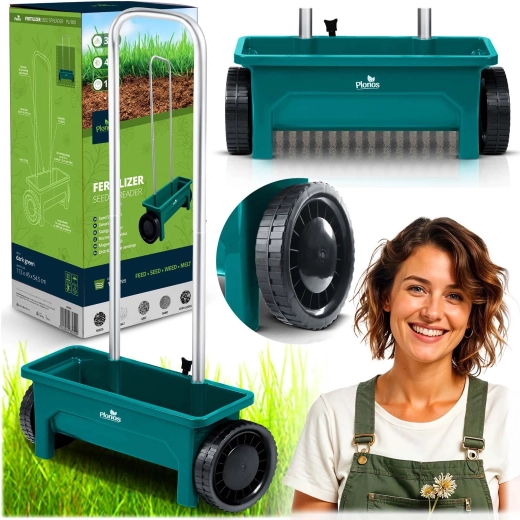 Handmatige strooier voor zaden en meststoffen 12 l PLONOS