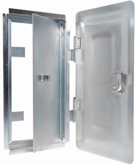 Gegalvaniseerde schoorsteenluik 200 × 360 mm