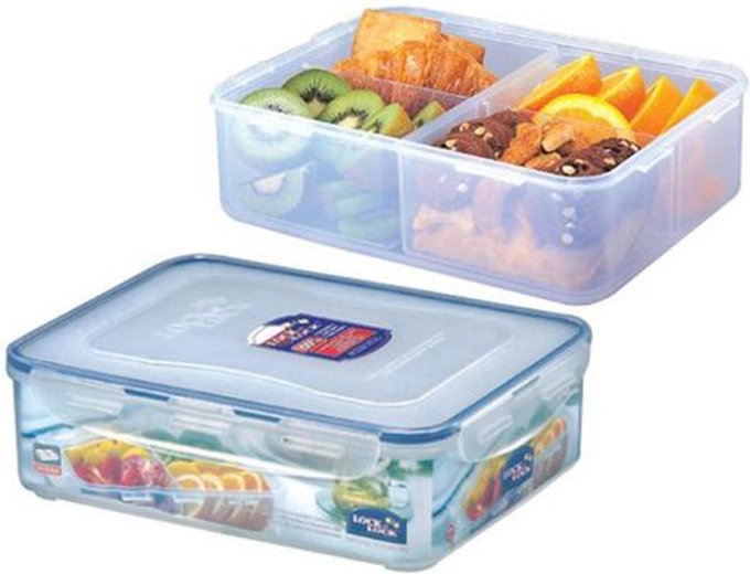 Voedselcontainer met 4 vakken 3,9 l LOCK