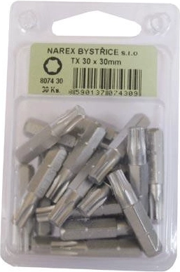 Bit-opzetstuk Torx T20, 30 mm, set van 30 stuks