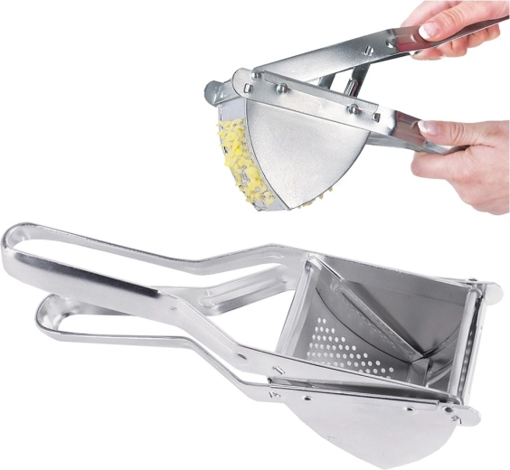 Metalen aardappelpers