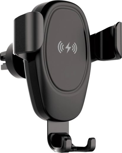 Setty IUS-01 inductie-autohouder voor telefoon, zwart