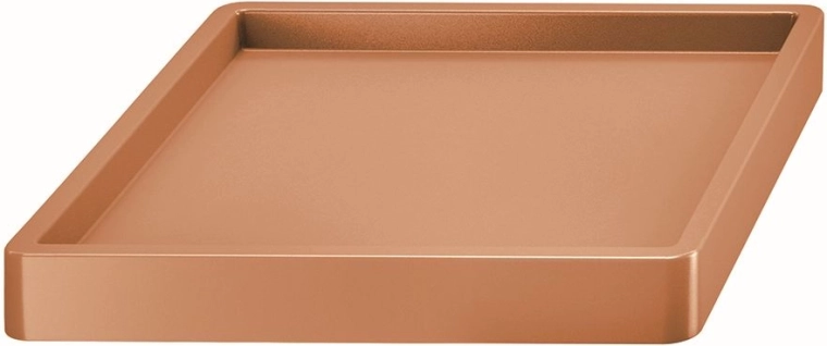 Verrijdbare onderzetter voor bloempotten Mobile Saucer Square 44,6 cm terracotta